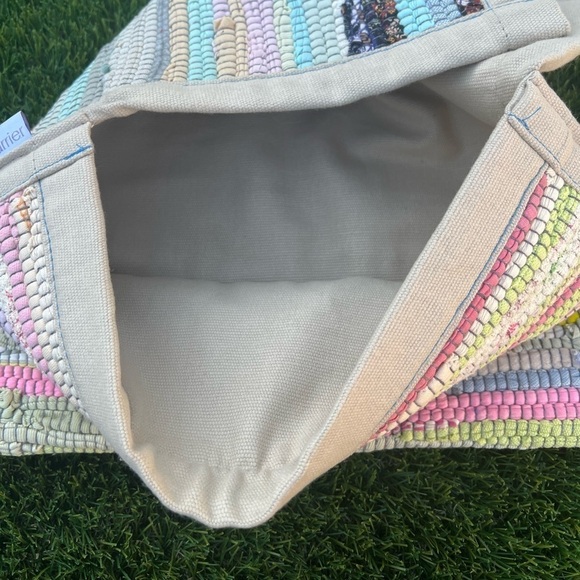 SOUL carrier XL hand woven clutch bag - Picture 4 of 5